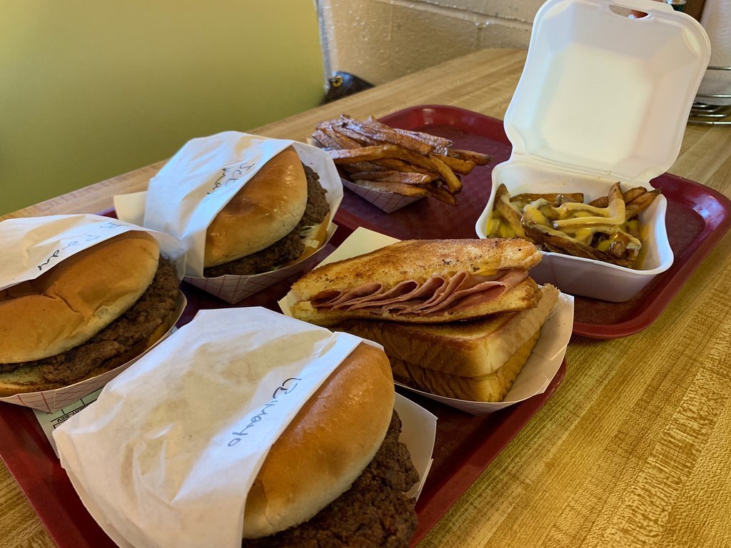 Burger and Fries